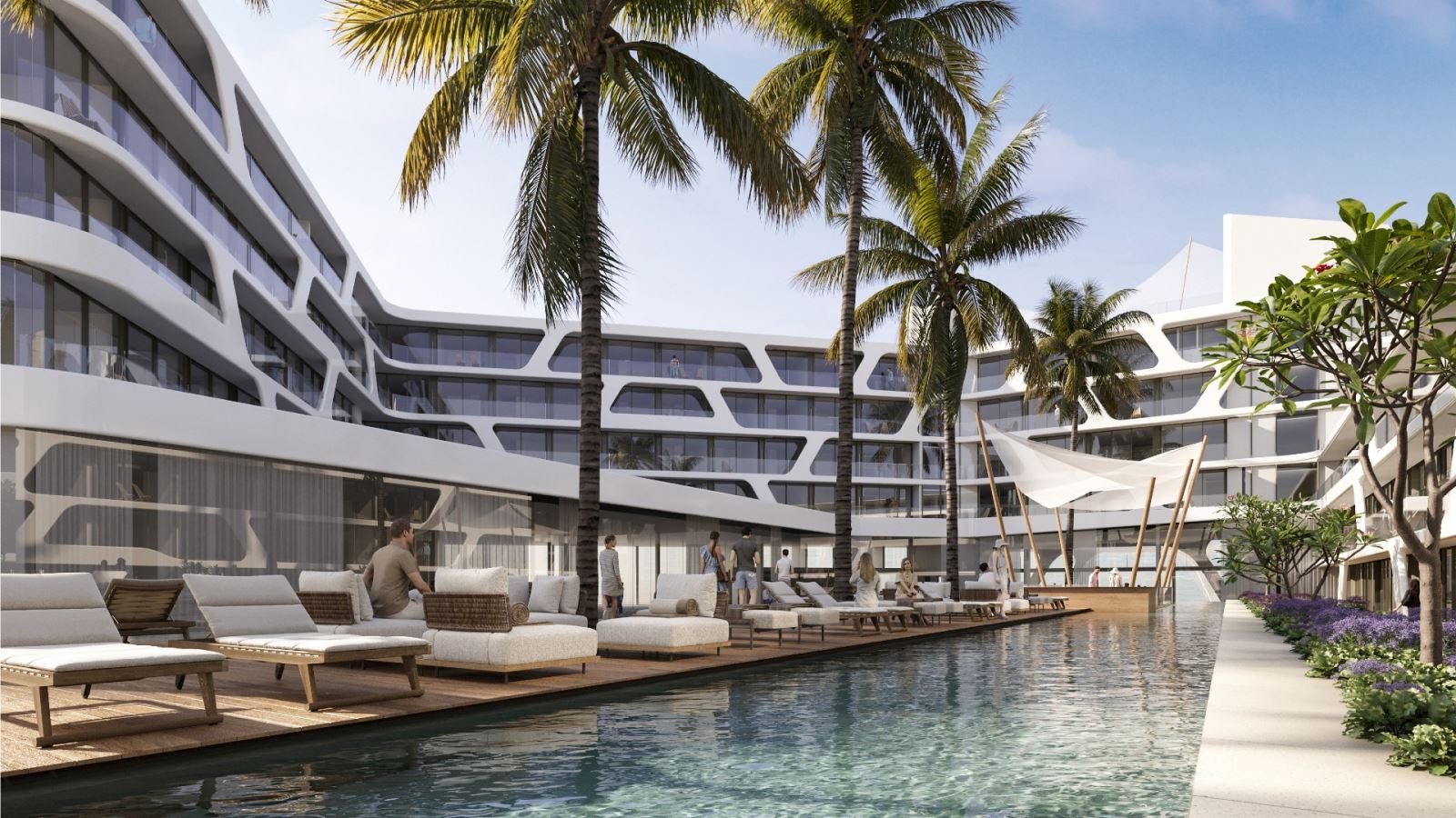 תמונת בריכת המלון