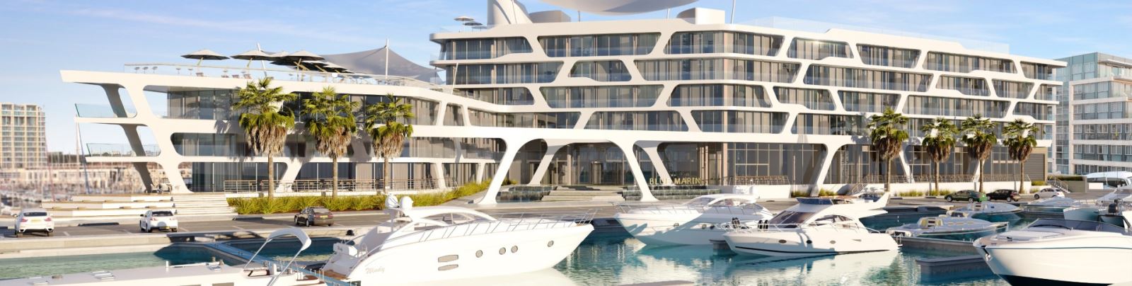 חזית מלון YACHT