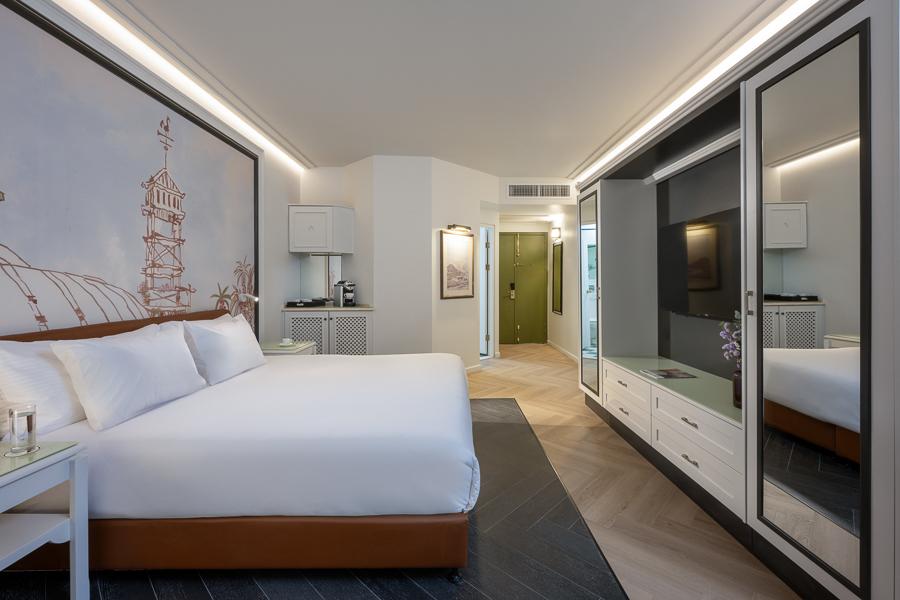 חדר דלקס במלון הרודס בוטיק אילת