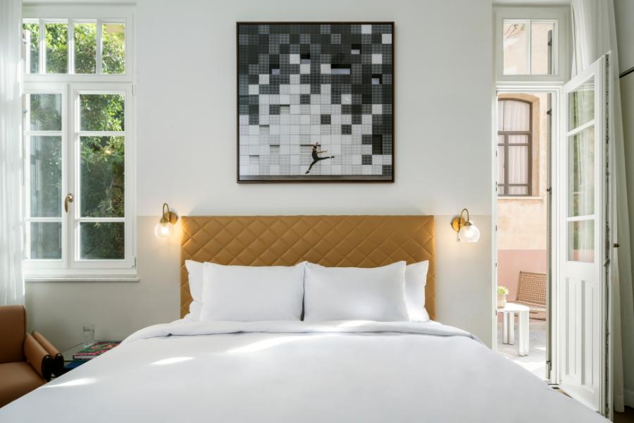 חדר חדר דלקס עם מרפסת במלון נורדוי