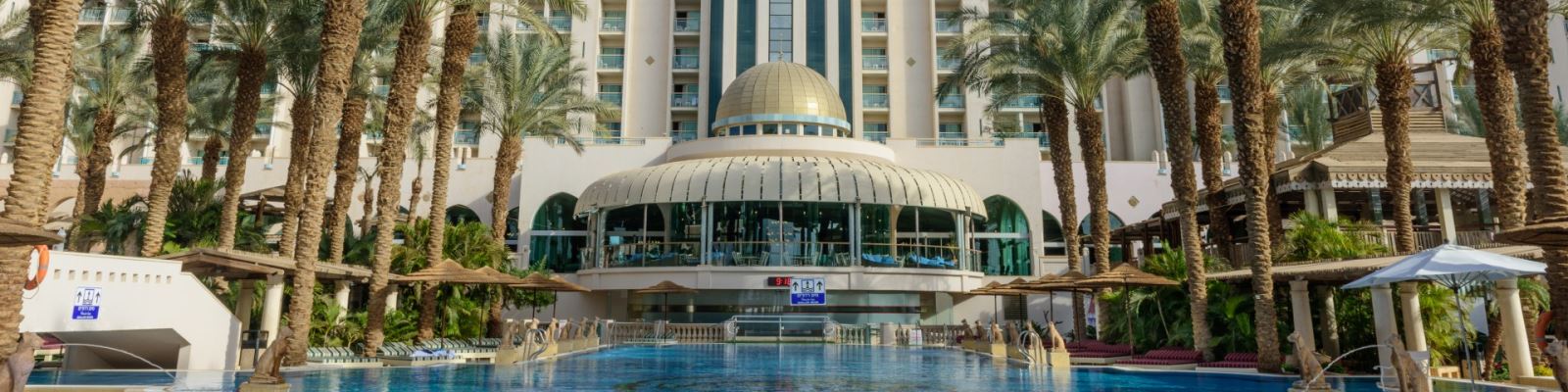 בריכת המלון